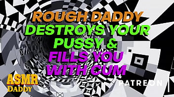 Improvised Filthy Talk whilst Daddy Strokes Cock - ASMR Daddy Audio